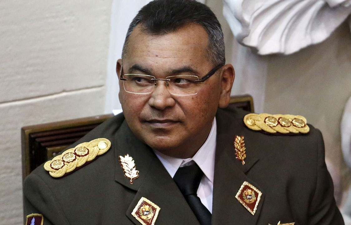 Nestor Reverol, Comandante na Guarda Nacional da Venezuela, na Assembleia Nacional em Caracas