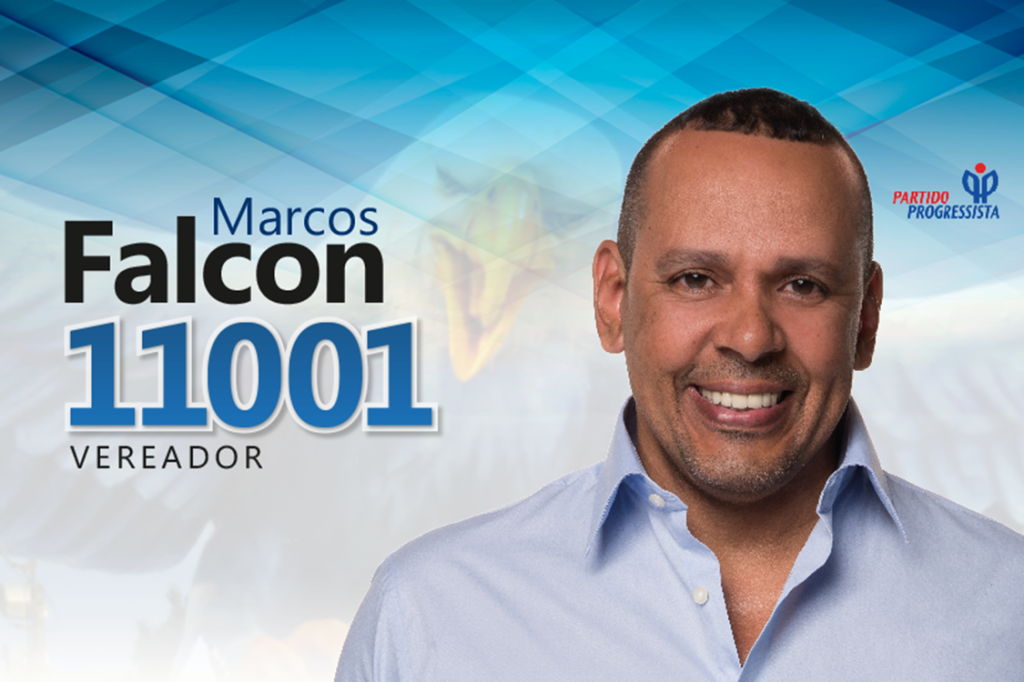Marcos Falcon, candidato a vereador pelo PP