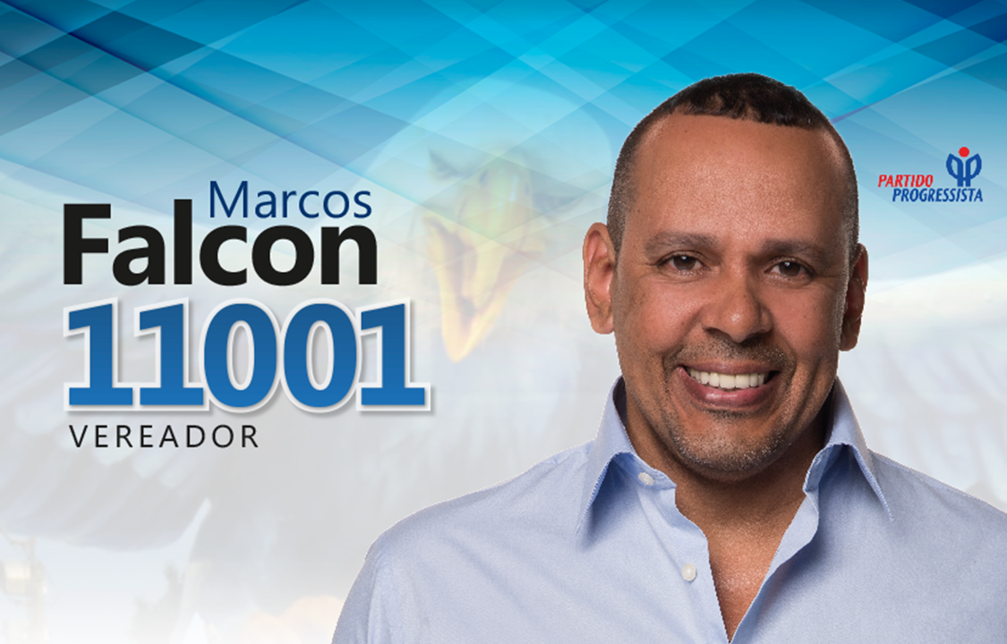 Marcos Falcon, candidato a vereador pelo PP