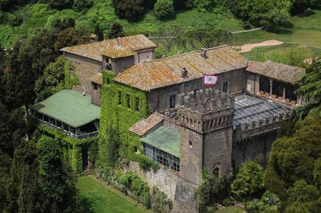 Castelo na Itália, onde Francesco Totti comemorará seu aniversário de 40 anos
