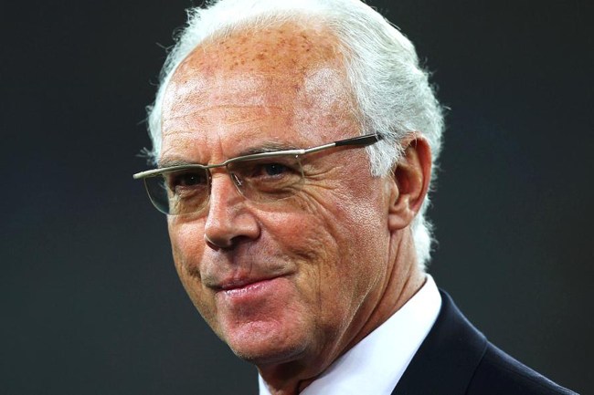 Franz Beckenbauer, em foto de 2010