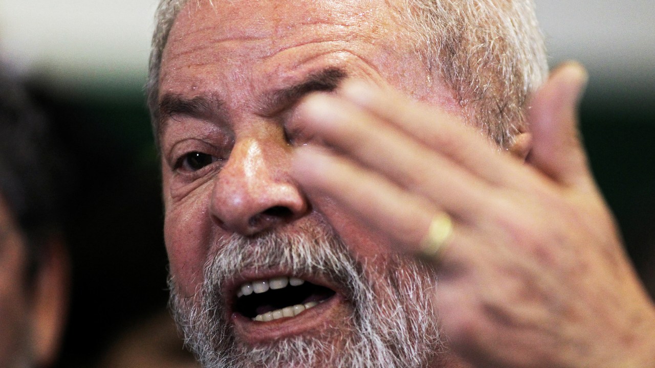O ex presidente Luiz Inácio Lula da Silva