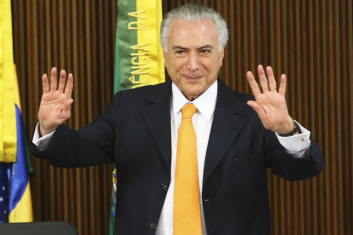 O presidente da República, Michel Temer, durante reunião do Conselho do Programa de Parcerias e Investimentos (PPI), no Palácio do Planalto, em Brasília (DF) - 13/09/2016