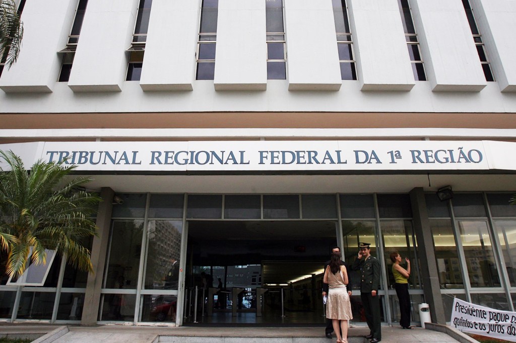 Fachada do Tribunal Regional Federal da 1ª região, em Brasília (DF) - 18/10/2007