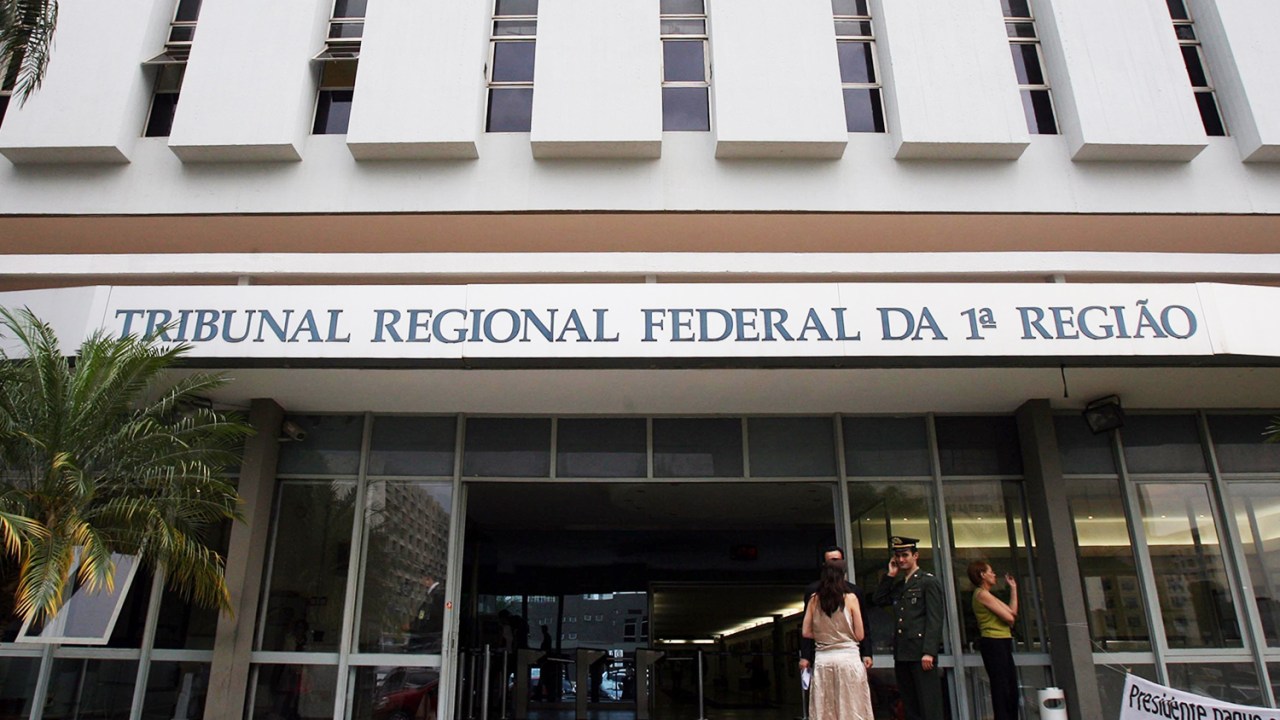 Fachada do Tribunal Regional Federal da 1ª região, em Brasília (DF) - 18/10/2007
