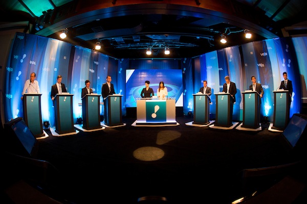 Candidatos a prefeito de Belo Horizonte participam de debate na TV