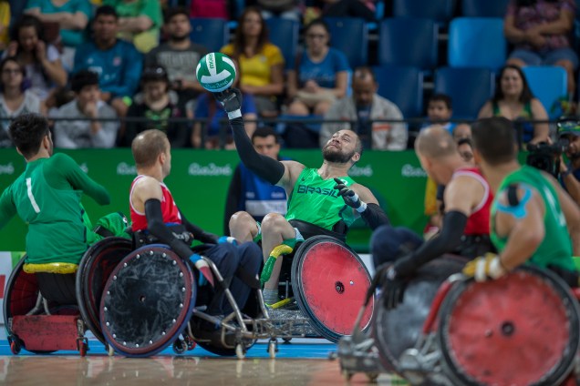 Rugby de cadeira de rodas: Brasil x Grã Bretanha