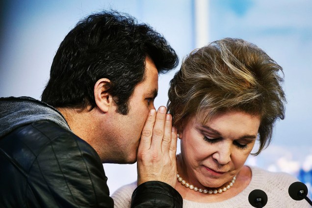 Marta Suplicy (PMDB) durante o debate da TV Record com candidatos à prefeitura de São Paulo - 25-09-2016
