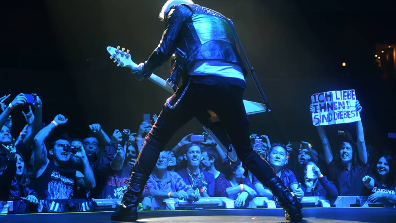 A banda Scorpions realiza show no Citibank Hall, na zona sul de São Paulo (SP) - 01/09/2016