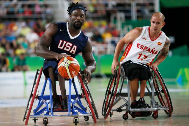 Estados Unidos conquistam a medalha de ouro no basquete cadeira de rodas após vitória sobre a Espanha na Rio-2016