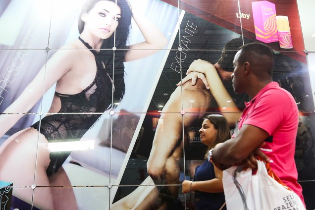 Feira erótica ÍNTIMI expo, em São Paulo