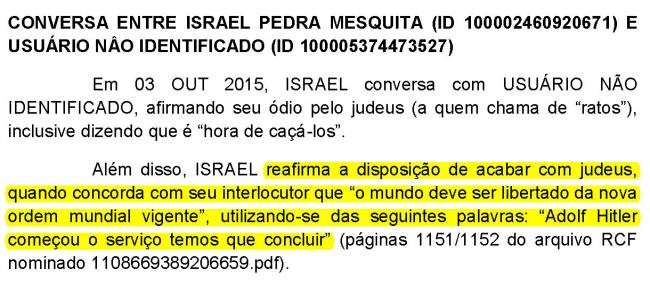 Seguidores do Estado Islâmico no Brasil tinham os judeus como alvo