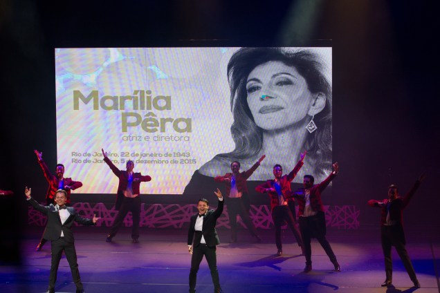A atriz Marília Pêra foi lembrada durante a celebração (Foto: Natália Luz)