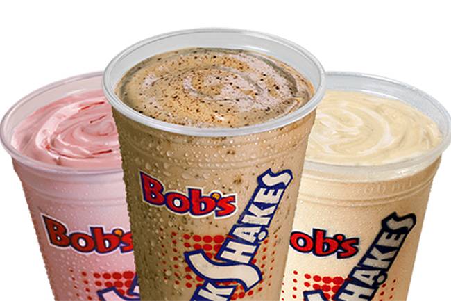 Milkshakes da rede de fast-food Bob's