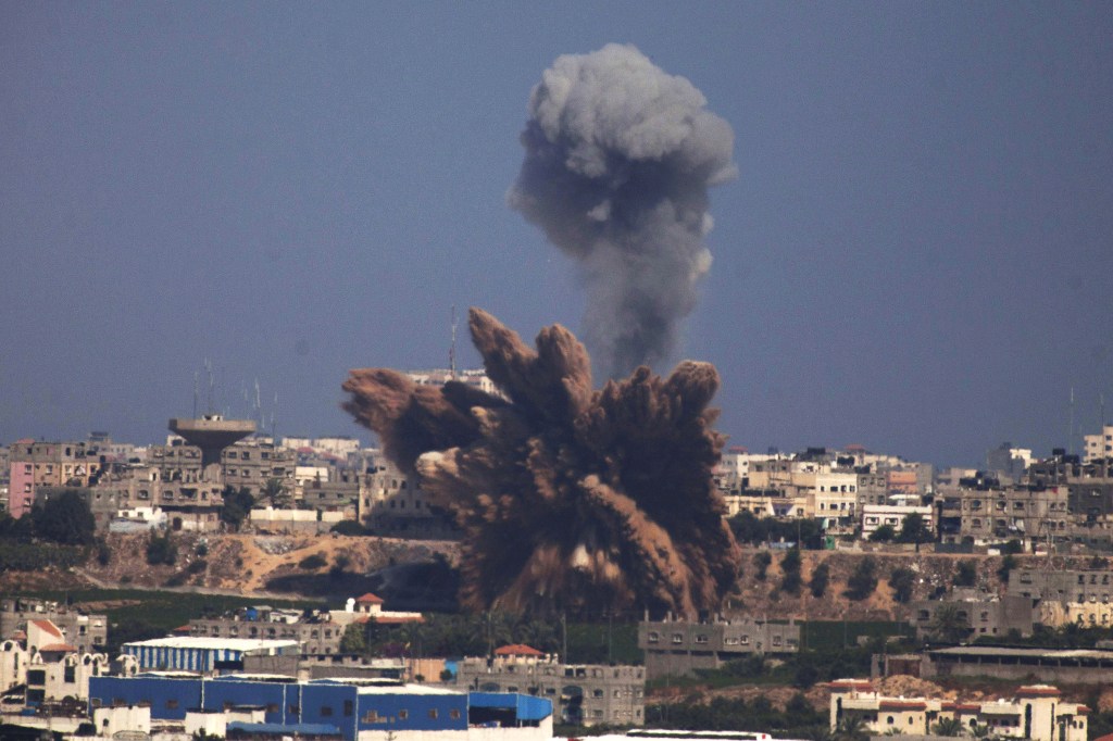 Ataque da Força Aérea Israelense em Gaza