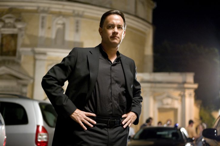 Tom Hanks como Robert Langdon em 'Anjos e Demônios' (2009)