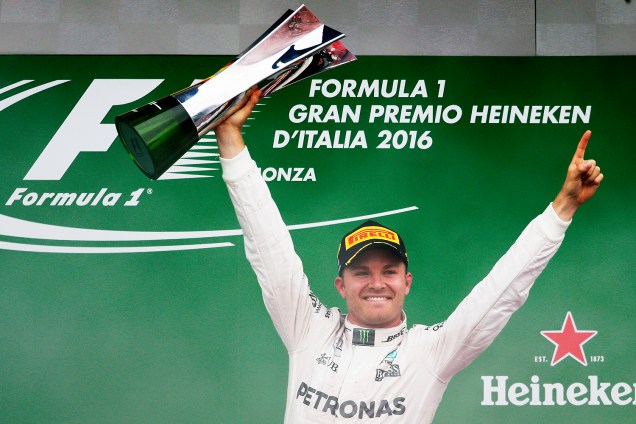 Nico Rosberg, da Mercedes, venceu o GP da Itália disputado neste domingo em Monza - 03/09/2016