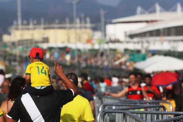 Movimentação de público no Parque Olímpico, no Rio de Janeiro (RJ) durante os jogos Paralímpicos Rio 2016