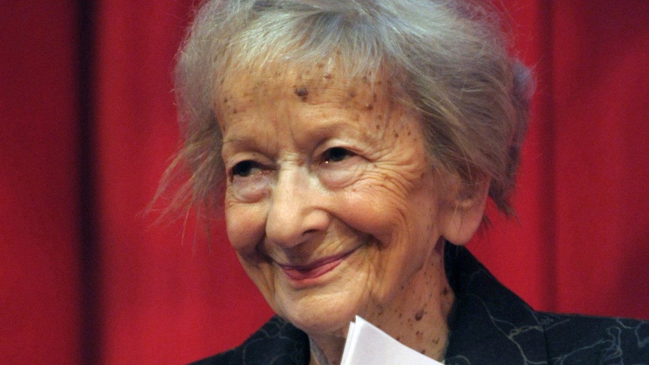 A poetisa polonesa Wislawa Szymborska