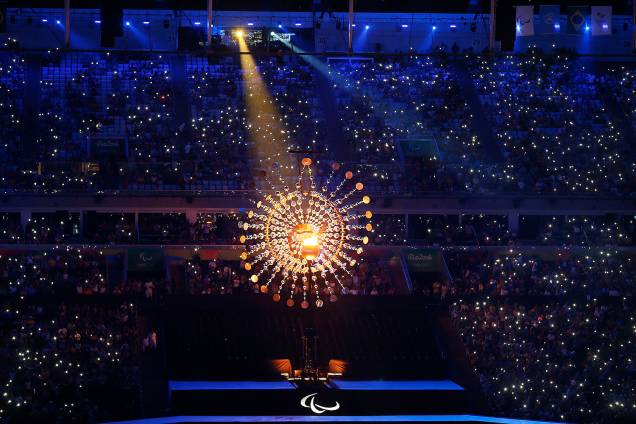 Cerimônia de encerramento dos Jogos Paraolímpicos do Rio 2016, no estádio do Maracanã, no Rio de Janeiro (RJ) - 18-09-2016