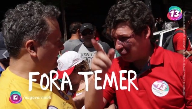 O deputado Reginaldo Lopes (PT) leva o #ForaTemer para a disputa eleitoral em Belo Horizonte