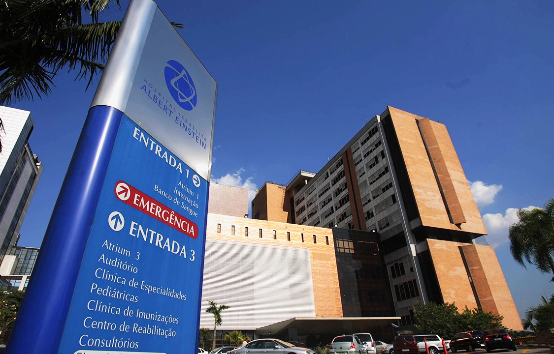 Fachada do Hospital Israelita Albert Einstein, localizado no bairro do Morumbi, zona sul de São Paulo (SP) - 2011