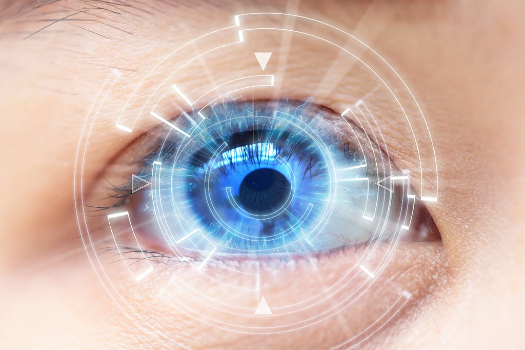 Olhos - Alta tecnologia