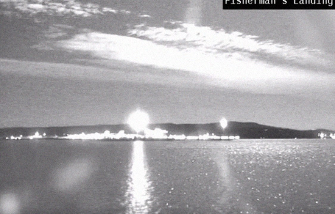Frame: suposto meteoro cai na Austrália