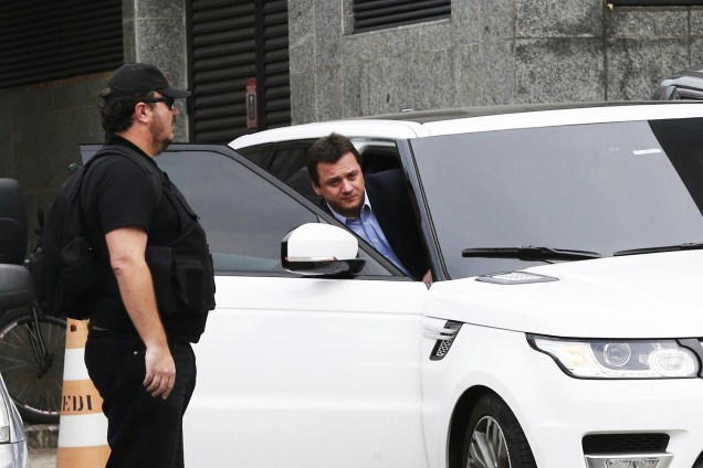 Wesley Batista, presidente global da JBS, deixa a sede da Policia Federal em São Paulo durante nova operação chamada de "Operação Greenfield" - 05/09/2016