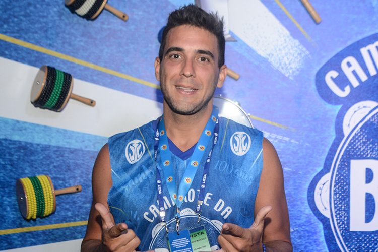 O apresentador André Marques no Carnaval 2016