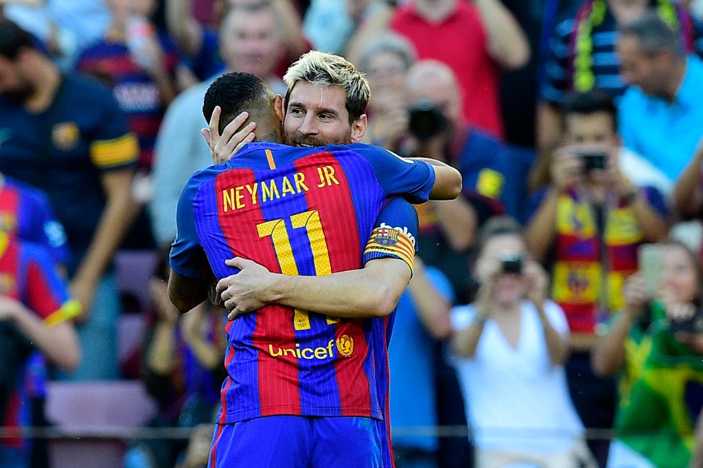 Barcelona - Neymar - Lionel Messi