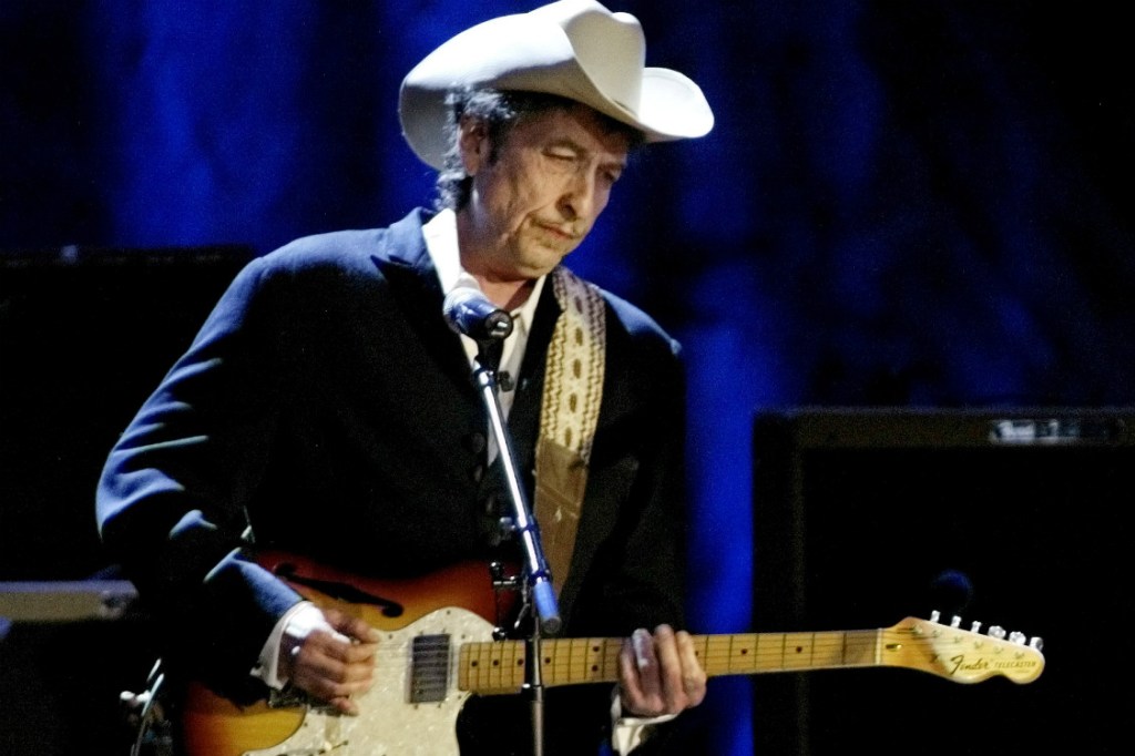 O músico americano Bob Dylan, vencedor do prêmio Nobel de Literatura de 2016