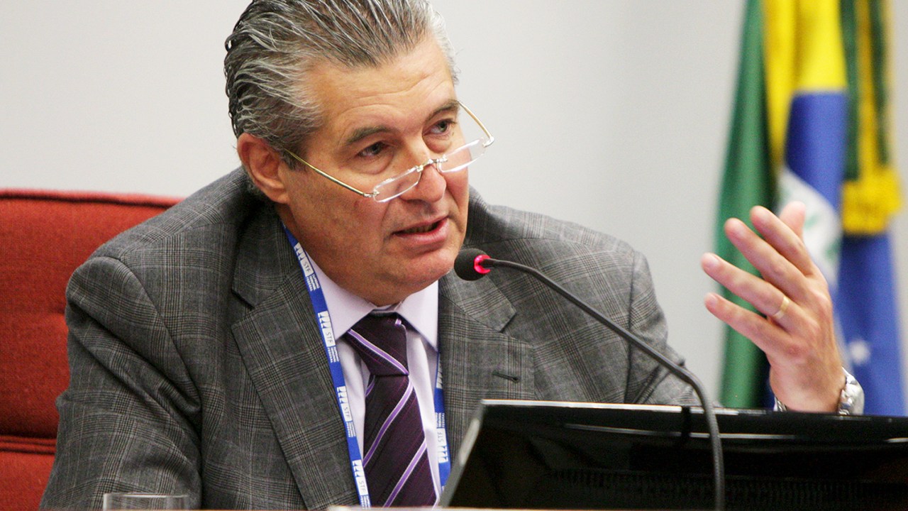 O desembargador do Tribunal de Justiça do Estado de São Paulo, Ivan Sartori, discursa durante seminário sobre repercussão geral em evolução - 21/03/2012