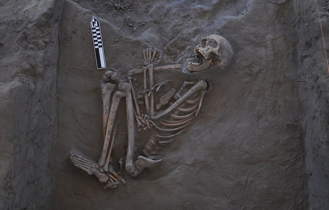 Arqueólogos descobrem esqueleto com desvio no crânio, possivelmente causado por um ataque de boomerang