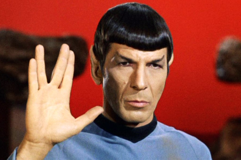 Spock (Leonard Nimoy), no seriado Star Trek - 15/09/1967
