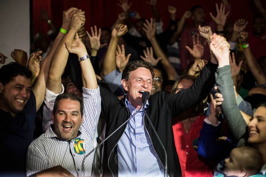 Marcelo Crivella (PRB) vence as eleições no Rio de Janeiro - 30-10-2016