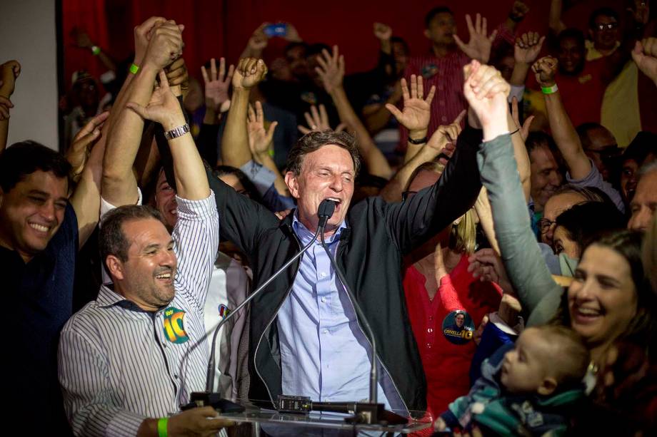 Marcelo Crivella (PRB) vence as eleições no Rio de Janeiro - 30-10-2016