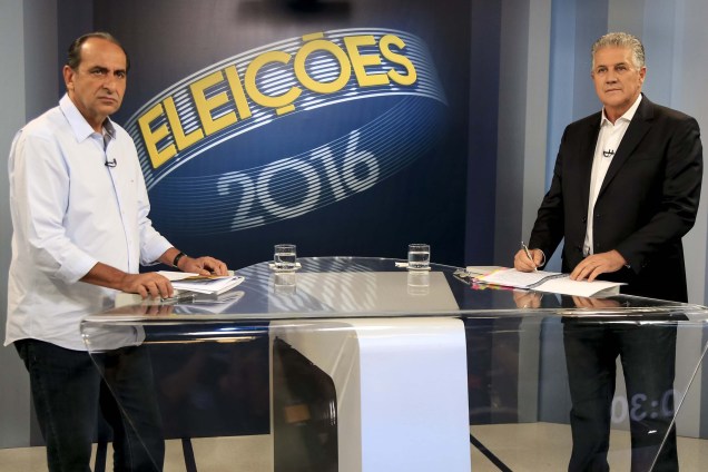 João Leite (PSDB) e Alexandre Kalil (PHS) se enfrentam no debate da Globo
