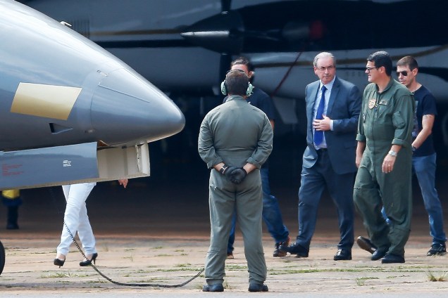 O ex-deputado Eduardo Cunha foi preso em Brasília pela Polícia Federal nesta quarta-feira (19)