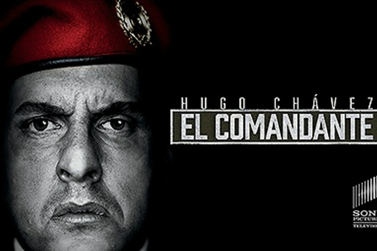 Cartaz de divulgação da série 'El Comandante', da Sony