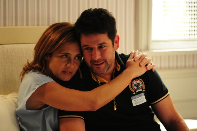 Adriana Esteves e Murilo Benício na novela 'Avenida Brasil', da Rede Globo