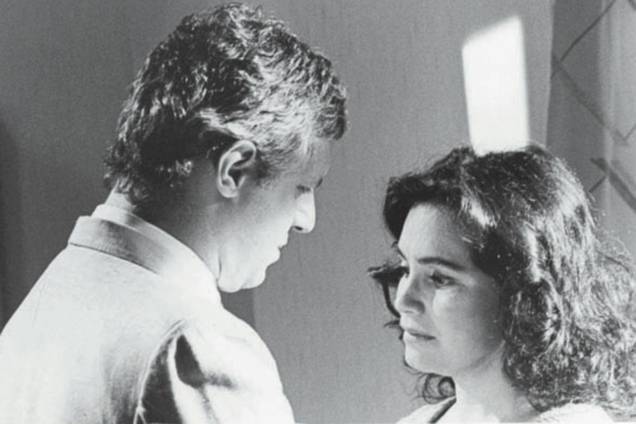 Antonio Fagundes e Regina Duarte na novela "Vale Tudo", da Rede Globo.