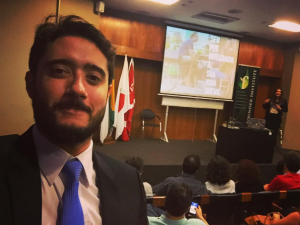 O vereador eleito de Belo Horizonte Gabriel Azevedo (PHS)