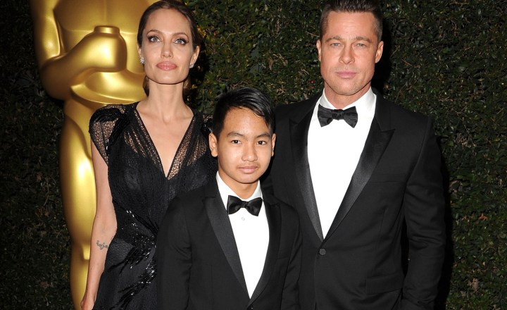 Brad Pitt não vê filho mais velho desde o divórcio