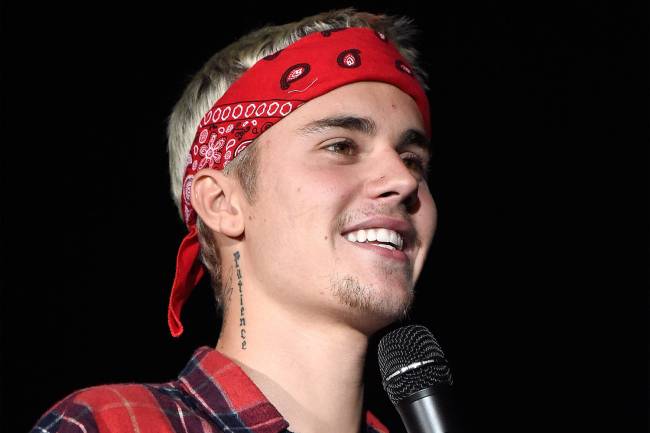 Justin Bieber durante show no Madison Square Garden, em julho de 2016, Nova York