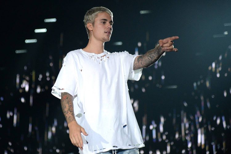 Justin Bieber em show no Madison Square Garden, em Nova York, em julho de 2016 