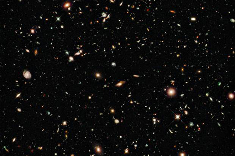 Galáxias observadas pelo telescópio Hubble