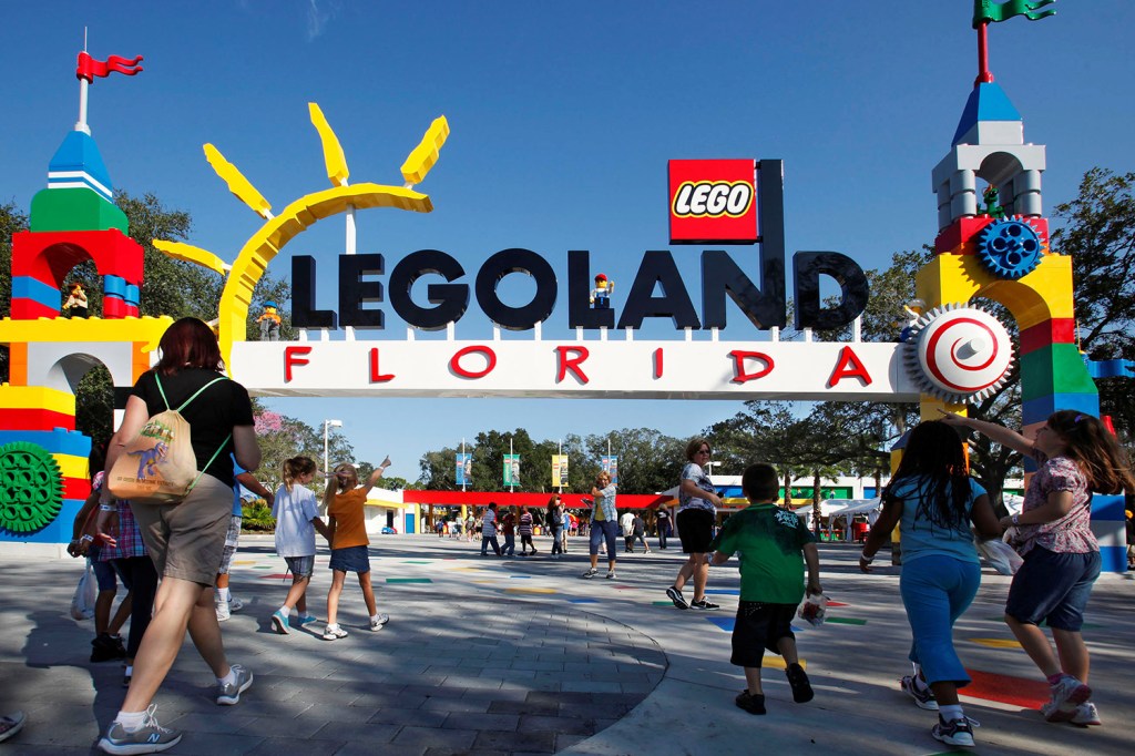 Legoland Park, localizado no estado americano da Flórida - 14/10/2011