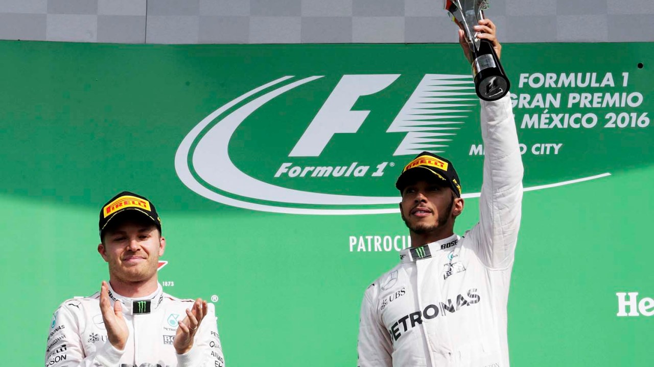 Lewis Hamilton vence o GP do México, mas Rosberg fica a uma vitória do título - 30-10-2016