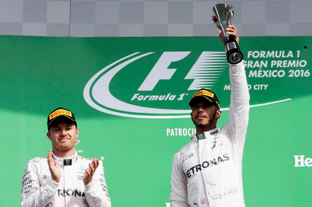 Lewis Hamilton vence o GP do México, mas Rosberg fica a uma vitória do título - 30-10-2016